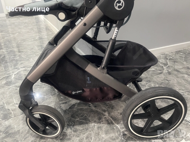 CYBEX - Balios S Lux 2023 - Sky Blue 2в1, снимка 6 - Детски колички - 55315140