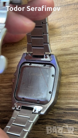 Часовник Cartier Santos, снимка 4 - Мъжки - 54765995