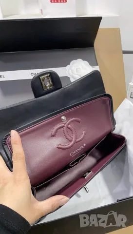 Chanel Classic Flap Bag – Black, снимка 9 - Чанти - 55417255