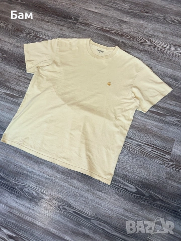 Оригинална мъжка тениска Carhartt Chase T-Shirt размер Л, снимка 2 - Тениски - 55048618