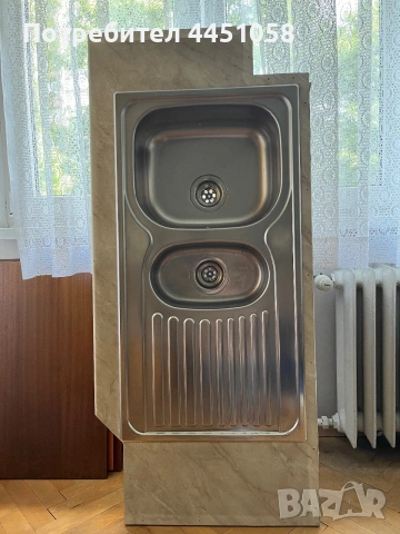 Продавам двойна кухненска мивка Blanco