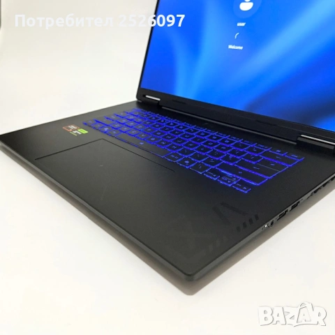 НОВGigabyte A16/WUXGA 165Hz/Ryzen 7 260/RTX 5050 8GB/16GB 5600Mhz/1TB/RGB, снимка 3 - Лаптопи за игри - 54571733