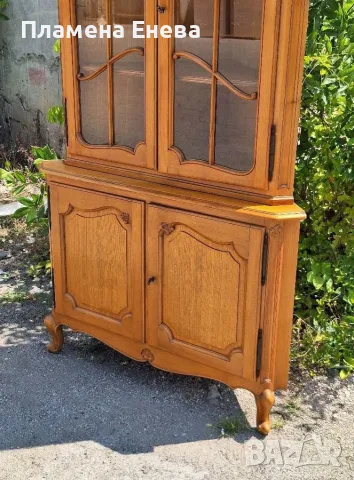 Ъглова витрина в стил Louis XV., снимка 15 - Бюфети - 55649232