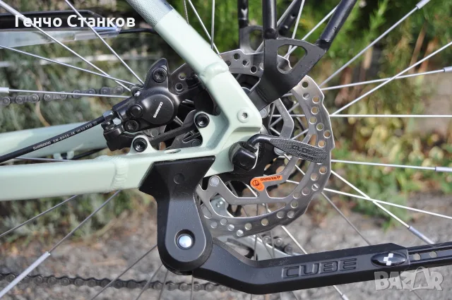    Cube Touring One-немски алуминиев велосипед с хидравлика, снимка 11 - Велосипеди - 55649864