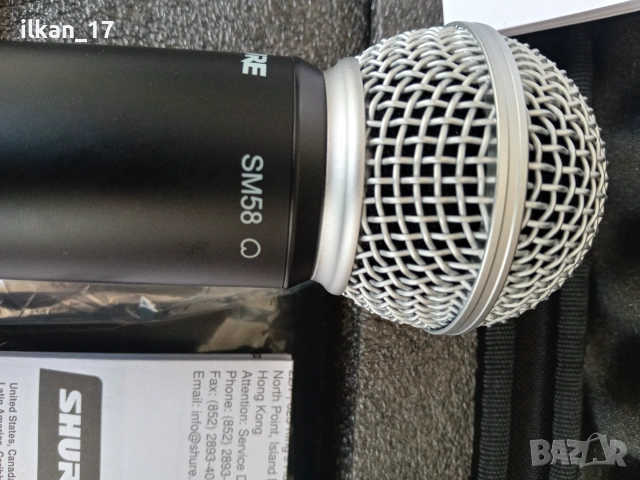 Shure SM58 Оригинален Професионален Внос от Германия Нов!!!, снимка 13 - Микрофони - 55284459