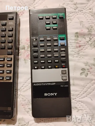 Сони дистанционни управления, снимка 3 - Ресийвъри, усилватели, смесителни пултове - 55683631
