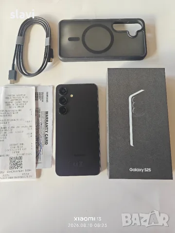 Samsung S25 256GB Батерия 100%, снимка 2 - Samsung - 55609583