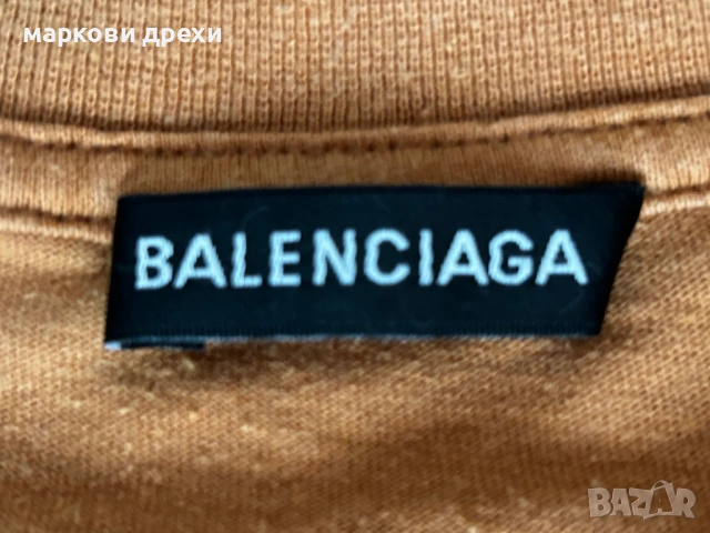 Balenciaga t shirt S, снимка 9 - Тениски - 54901190