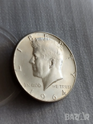 1/2 долар 1964г., снимка 2 - Нумизматика и бонистика - 54816969