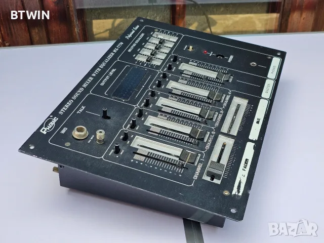 Стерео мишпулт Phonic MX-7770 с еквалайзер – Vintage DJ Mixer ! 