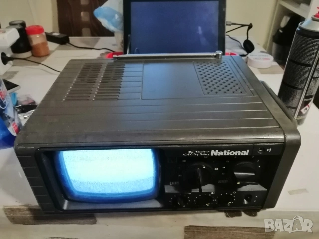 Ретро телевизор NATIONAL TR-525ES, снимка 2 - Телевизори - 54174878