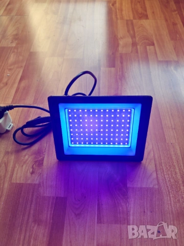 100W UV LED Black Light Прожектор UV Лампа 385-400nm IP66, снимка 3 - Лед осветление - 54874870
