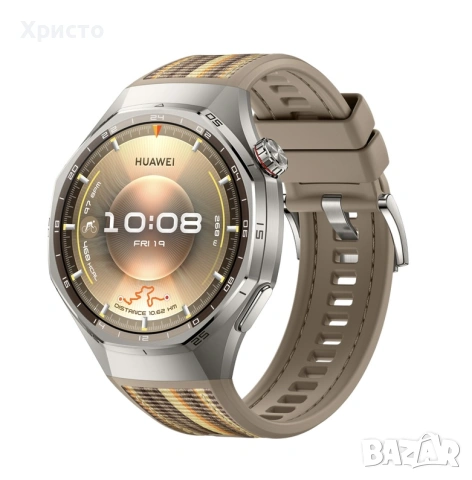 НОВ!!! Смарт часовник Huawei Watch GT 6 Pro, 46MM, Brown Strap 