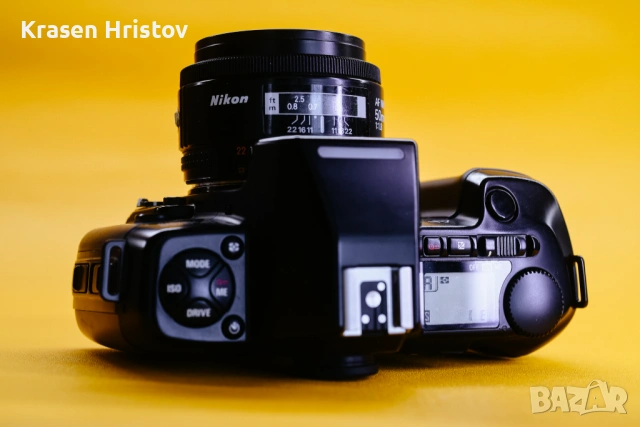 Nikon F-801 + Nikkor AF 50mm f/1.8, снимка 6 - Фотоапарати - 54916188