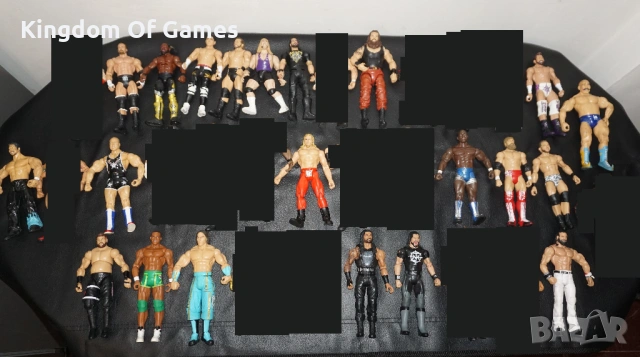 Кеч Фигури Iron Sheik/Braun Strowman ELITE/Kofi Kingston ELITE/Kurt Angle/Roderick Strong/TJP/Edge
