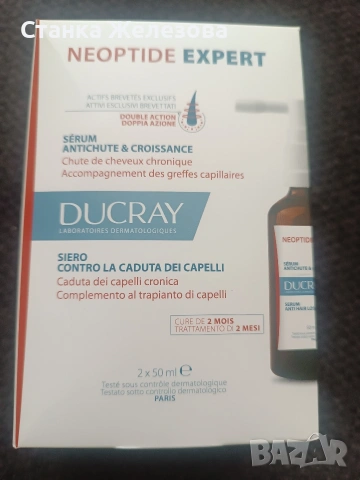 Ducray neoptide expert - серум против косопад и за растеж