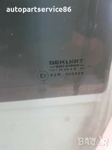 Стъкло за задна лява врата за Fiat Ulysse 2.0 Jtd (2005) 43R-000929, снимка 2 - Части - 54484814