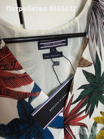 рокля Tommy Hilfiger , снимка 4 - Рокли - 54798353