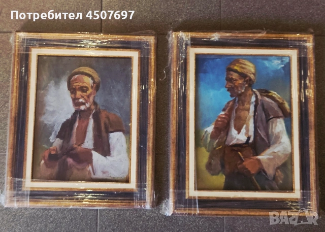 христо Петров влаха, две картини., снимка 10 - Антикварни и старинни предмети - 54596784