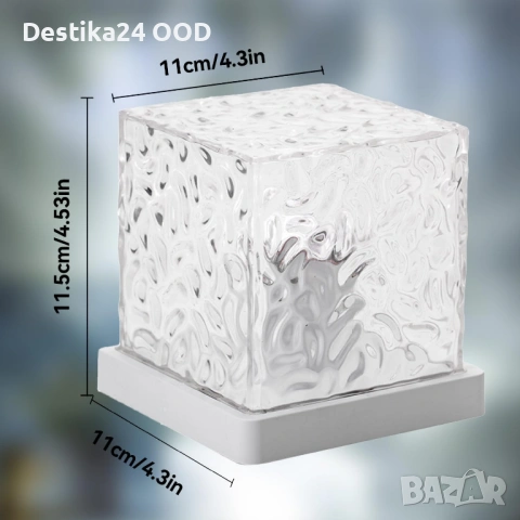 LED нощна лампа проектор звезди и океан с дистанционно, снимка 3 - Лед осветление - 54147947