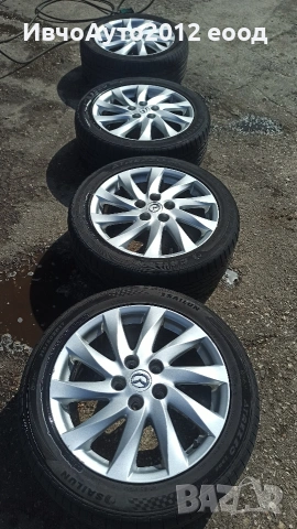 Алуминиеви джанти 17 Mazda , снимка 4 - Гуми и джанти - 53981775