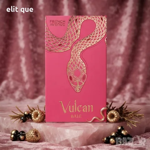 French Avenue Vulcan Baie 100 ml – женски плодовo-сладък парфюм с малиново ухание и луксозен характе