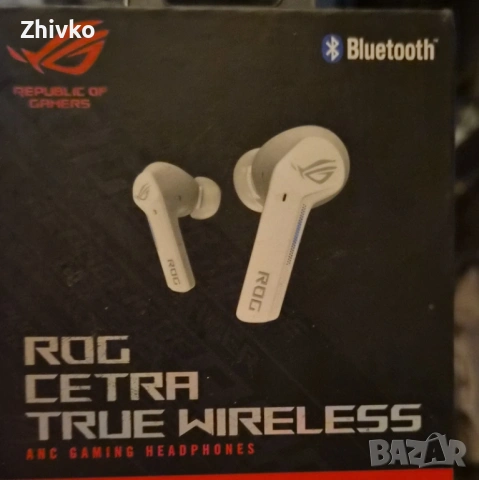 Asus ROG Cetra True Wireless, снимка 3 - Слушалки и портативни колонки - 54643411