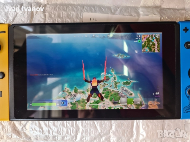 Конзола Nintendo Switch Fortnite Special Edition + Asphalt, снимка 10 - Nintendo конзоли - 55534498
