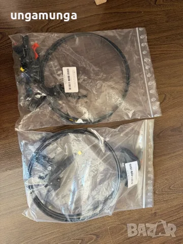Спирачки Shimano Deore BR-M6100, Center Lock дискове 180 mm, снимка 6 - Части за велосипеди - 55694900