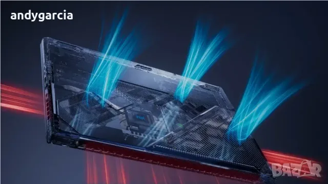 ASUS ROG Strix G18/AMD Ryzen 9 9955HX/NVidia RTX 5070 8GB/16GB RAM/1TB SSD/18' 2560x1600 240hz IPS, снимка 8 - Лаптопи за игри - 55430575
