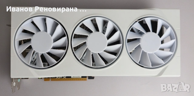 Видео карта XFX Swift White RX 9060 XT, 16GB GDDR6 AMD Radeon, снимка 4 - Видеокарти - 54454870