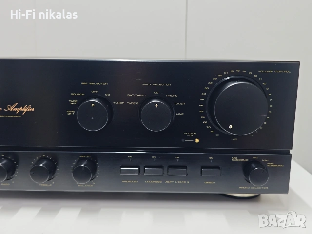 стерео Hi-Fi усилвател PIONEER A-777, снимка 3 - Ресийвъри, усилватели, смесителни пултове - 54553100