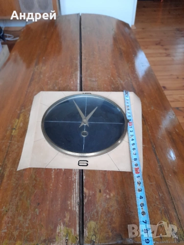 Стар стенен часовник, снимка 2 - Други ценни предмети - 54264833