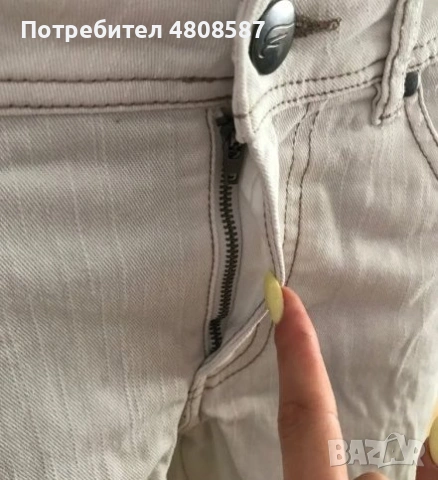 Бели къси панталони, снимка 5 - Къси панталони и бермуди - 55163105