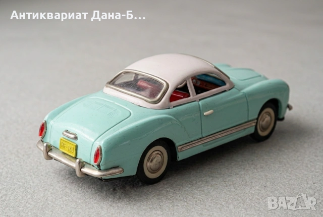 Винтидж Метална Количка "MF-743" – Автентична Играчка от Средата на XX Век, снимка 2 - Колекции - 54220749