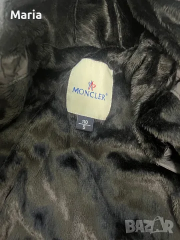 Детско зимно яке Moncler размер 110 (5 г.), снимка 5 - Детски якета и елеци - 55409083