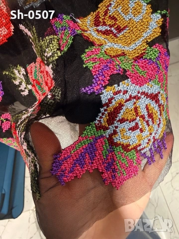 Ефектна рокля на цветя, снимка 10 - Рокли - 54199154