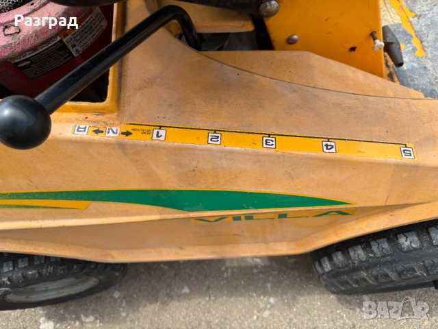 Тракторна косачка STIGA VILA  с предно косене briggs&stratton 12,5 кс., снимка 11 - Градинска техника - 54703283