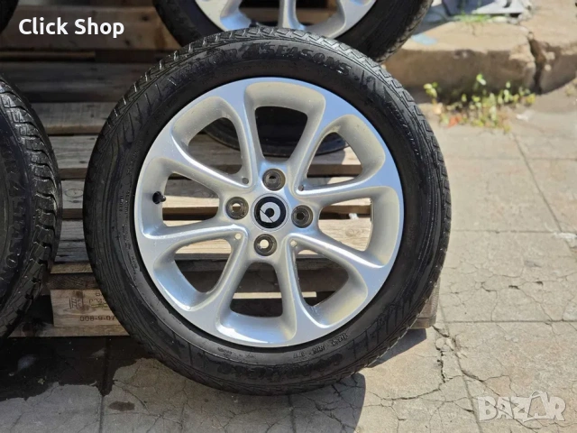4х100 15 Джанти Спорт Пакет Smart FORFOUR ForTwo Смарт 4х100, снимка 4 - Гуми и джанти - 55113587