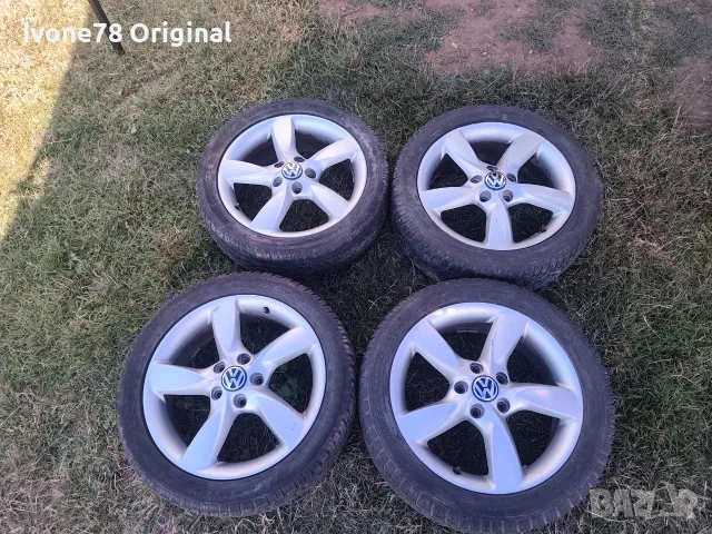 ПРОМОЦИЯ АЛУМИНИЕВИ ДЖАНТИ от AUDI VW 5x112 17 цола.Отлично състояние.