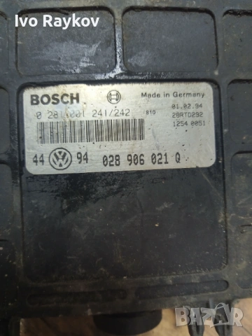 Компютър VW Golf 3 1.9 TDI 1994 028906021Q , 0281001241, снимка 2 - Части - 54528238