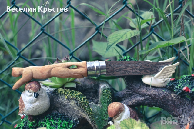Сгъваем нож Opinel No.8 Carbone опинел Mod, снимка 8 - Ножове - 54707729