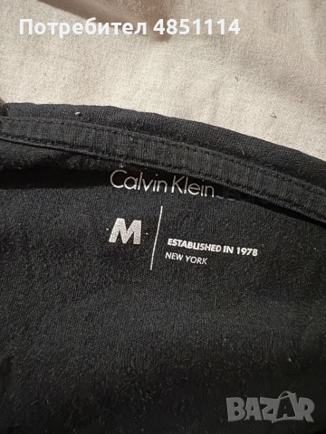 Тениска на calvin klein, снимка 3 - Тениски - 55073388