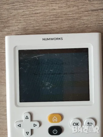Numworks N0110 калкулатор - за части или ремонт, снимка 9 - Ученически пособия, канцеларски материали - 55578404