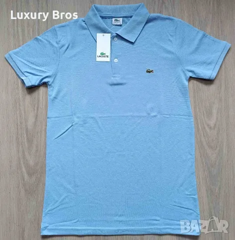 Мъжки тениски Lacoste, снимка 2 - Тениски - 55624320