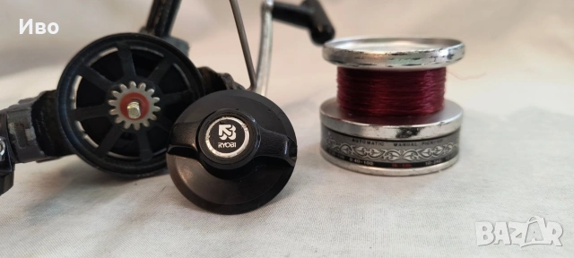 Ретро макара Ryobi 300DX (Made in Japan) + допълнителна шпула, снимка 11 - Макари - 54834351
