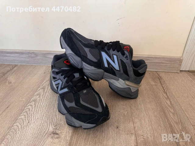 Обувки New Balance 9060 Black Castlerock Grey