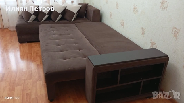 Диван ъглов , снимка 4 - Дивани и мека мебел - 54044650