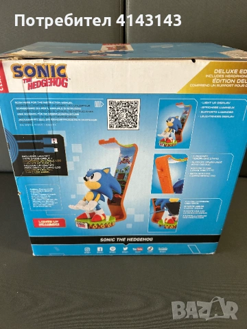 sonic стойка за контролер, снимка 2 - Аксесоари - 54885415