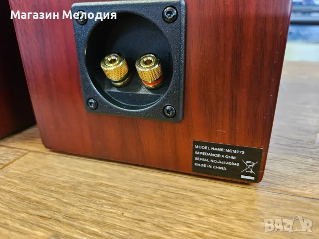 Тонколони Philips MCM772 Heritage – Елегантен дизайн от истинско дърво и кристално чист Hi-Fi звук, снимка 11 - Тонколони - 55361626